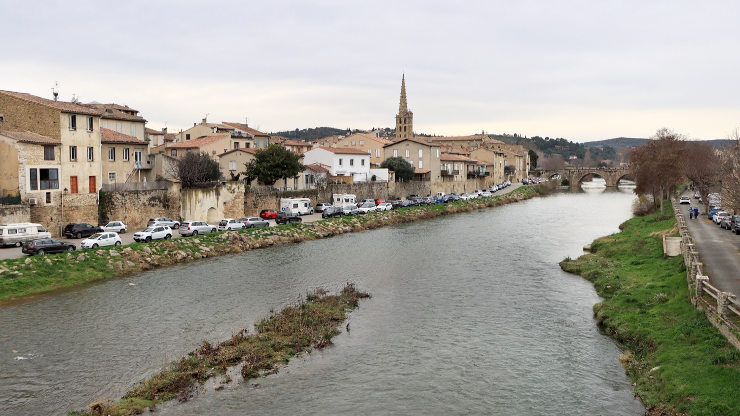 Limoux et les bords de l'Aude