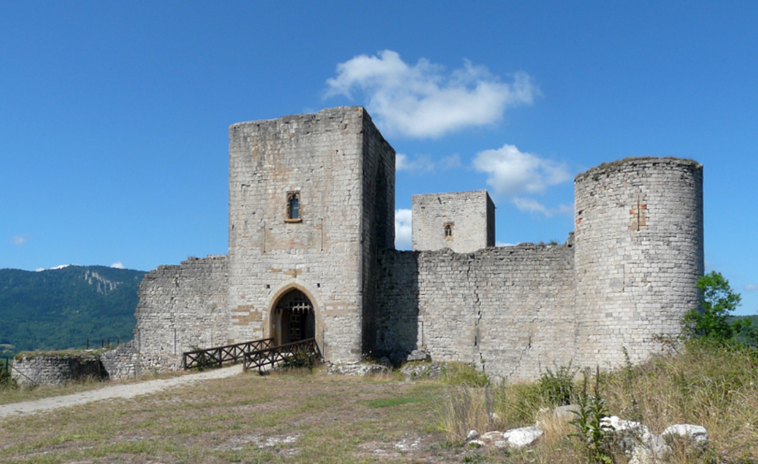 Le château cathare de Puivert