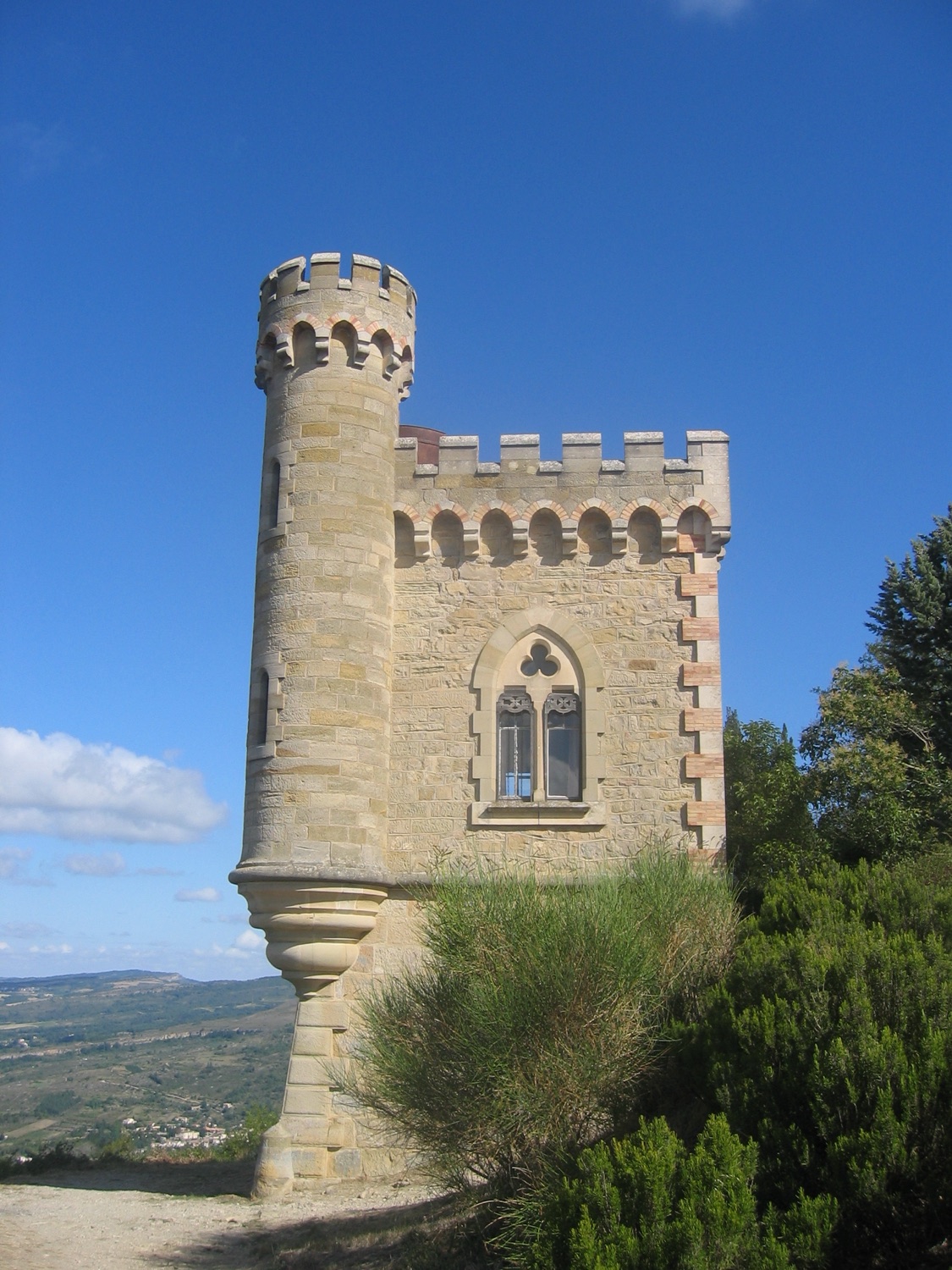 La tour Magdala à Rennes-le-Château